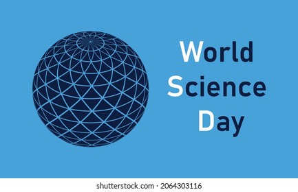 World Science Day Vector Illustration.
