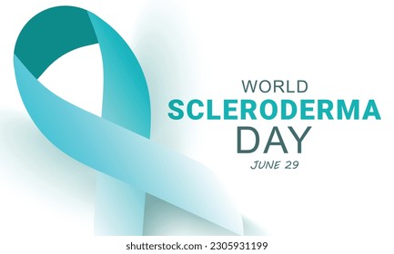 World Scleroderma day. background, banner, card, poster, template. Vector illustration.