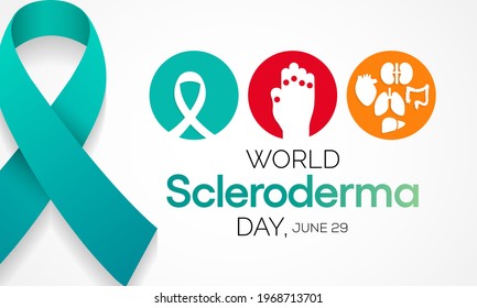 El Día Mundial de la Esclerodermia se celebra cada año el 29 de junio, es una condición poco frecuente que da lugar a zonas duras y densas de la piel y a veces a problemas con órganos internos y vasos sanguíneos.