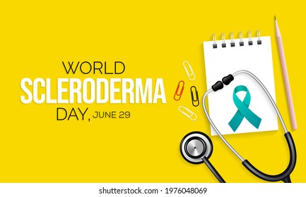 World Scleroderma day is observed every year on June 29, it is an uncommon condition that results in hard, thickened areas of skin and sometimes problems with internal organs and blood vessels.
