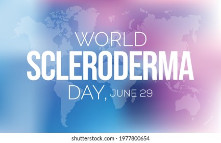 World Scleroderma day is observed every year on June 29, it is an uncommon condition that results in hard, thickened areas of skin and sometimes problems with internal organs and blood vessels.
