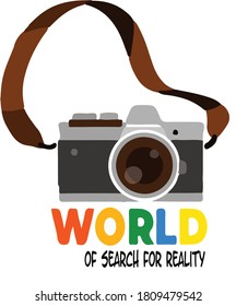 World of search for reality vector,camera style