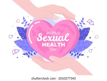 Der am 4. September stattfindende Weltsexualtag soll die Öffentlichkeit für die Belästigung und die Verhütung von Gewalt sensibilisieren. Hintergrundbild-Landing-Page-Illustration