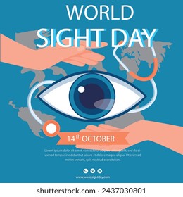 World sight day banner and poster design 