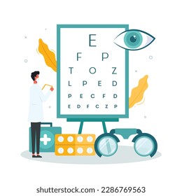 World Sight Day Eye Vector Illustration Vector