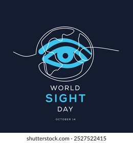 World Sight Day, held on 14 October.