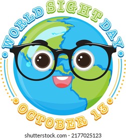 World Sight Day Poster Design Illustration