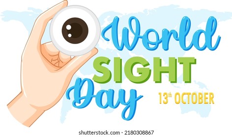 World Sight Day Poster Design illustration