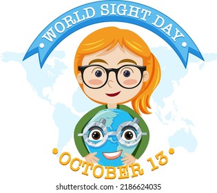 World Sight Day Poster Design illustration