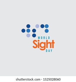 World Sight Day Template Vector Illustration