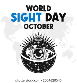 World Sight Day Vector Eye Health and Vision Awareness Design for Global Eye Care