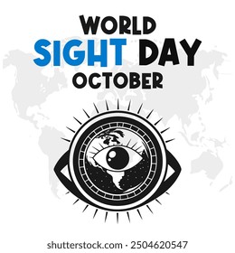 World Sight Day Vector Eye Health and Vision Awareness Design for Global Eye Care