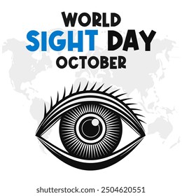 World Sight Day Vector Eye Health and Vision Awareness Design for Global Eye Care