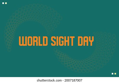 World Sight Day vector template