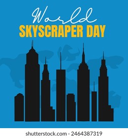 world skyscraper day  background design