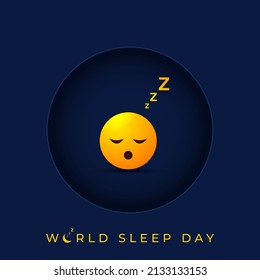 World Sleep Day Social Media Post Design