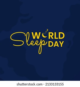 World Sleep Day Social Media Post Design