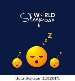 World Sleep Day Social Media Post Design