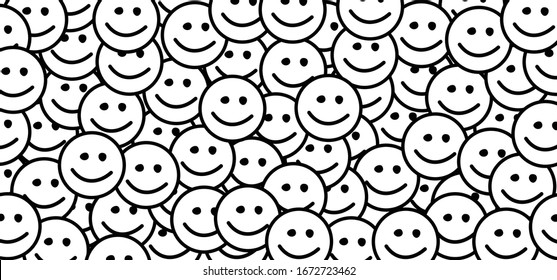 World Smile Day By Happy, Smiling Everyday National Big Happiness Fun Thoughts Emoji Face Emotion Lip Symbol Draw Smiling Lips, Mouth, Tongue Funny Vector Laugh Cartoon Comic Pattern