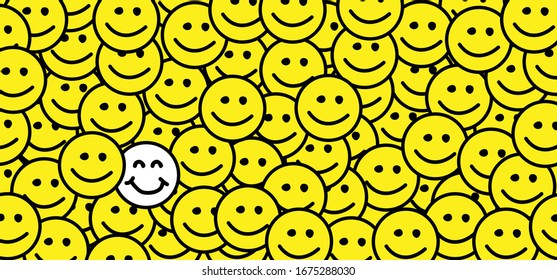 World smile day by happy, smiling everyday National big happiness Fun thoughts emoji face emotion  lip symbol Draw smiling lips, mouth, tongue Funny vector laugh cartoon comic pattern