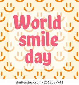 World Smile Day with joyful and cheerful expressions.