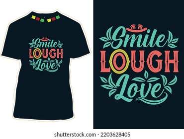 World Smile Day T-shirt Design
