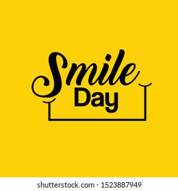 World Smile Day Vector Design Template