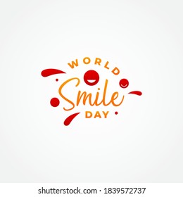 World Smile Day Vector Design Illustration For Banner and Background