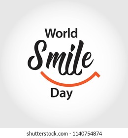 World Smile Day Vector Template Design Illustration