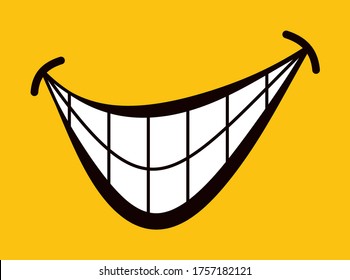 El mundo de las sonrisas conjunto de vectores. El icono simboliza una felicidad y alegría, un ánimo alegre, una sonrisa, buenas emociones, pensamientos alegres y positivos. Icono de sonrisa para sitios web y teléfonos en un fondo de color.