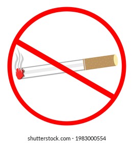 World smoking day. Reduce, quit smoking for the people you love. No smoking vector.