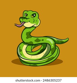 World Snake Day July 16. Holiday concept for background, banner, card, poster with text inscription to raise awareness about importance of snakes.