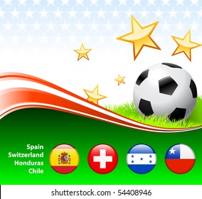 Ilustración original del World Soccer Event Group H