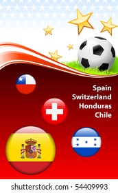 Ilustración original del World Soccer Event Group H