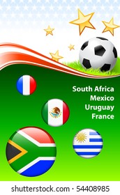 World Soccer Event Group - Eine originelle Illustration