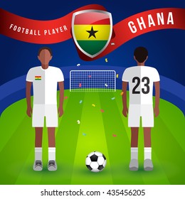 World Soccer Player : Vector Illustration
