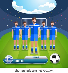 World Soccer Players : Vector Illustration