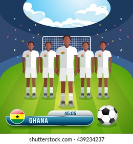 World Soccer Players : Vector Illustration