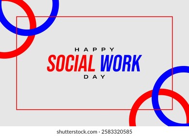 World Social Work Day holiday concept