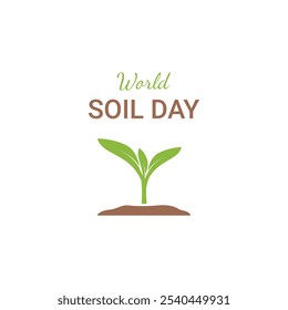 World soil day December 5 holiday concept Vector illustration