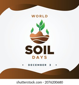 World Soil Day Design Background For Greeting Moment