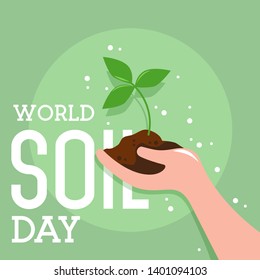 World Soil Day Design Vector Illustration for Poster Background and Banner Design