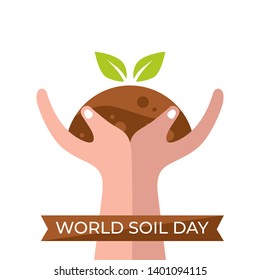 World Soil Day Design Vector Illustration for Poster Background and Banner Design