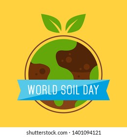 World Soil Day Design Vector Illustration for Poster Background and Banner Design