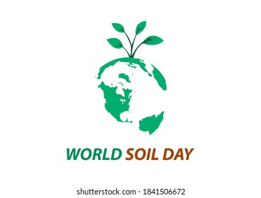 World Soil Day Design Vector Illustration for Poster Background and Banner Design, earth