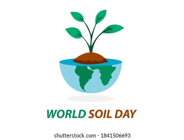 World Soil Day Design Vector Illustration for Poster Background and Banner Design