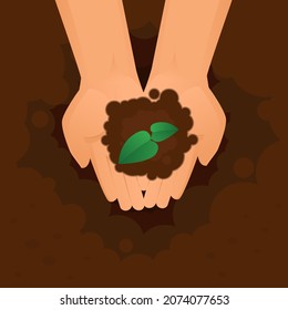 World Soil Day Design Vector Illustration for Poster Background and Banner Design