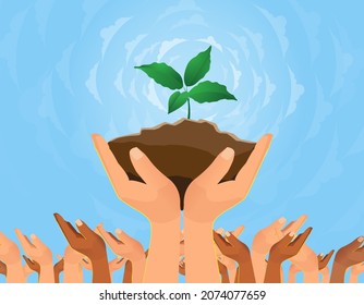 World Soil Day Design Vector Illustration for Poster Background and Banner Design