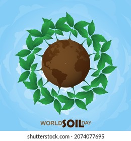 World Soil Day Design Vector Illustration for Poster Background and Banner Design