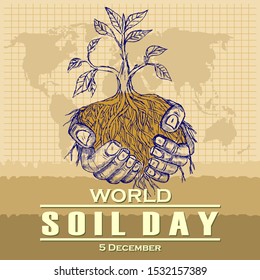 World Soil Day, Poster And Banner